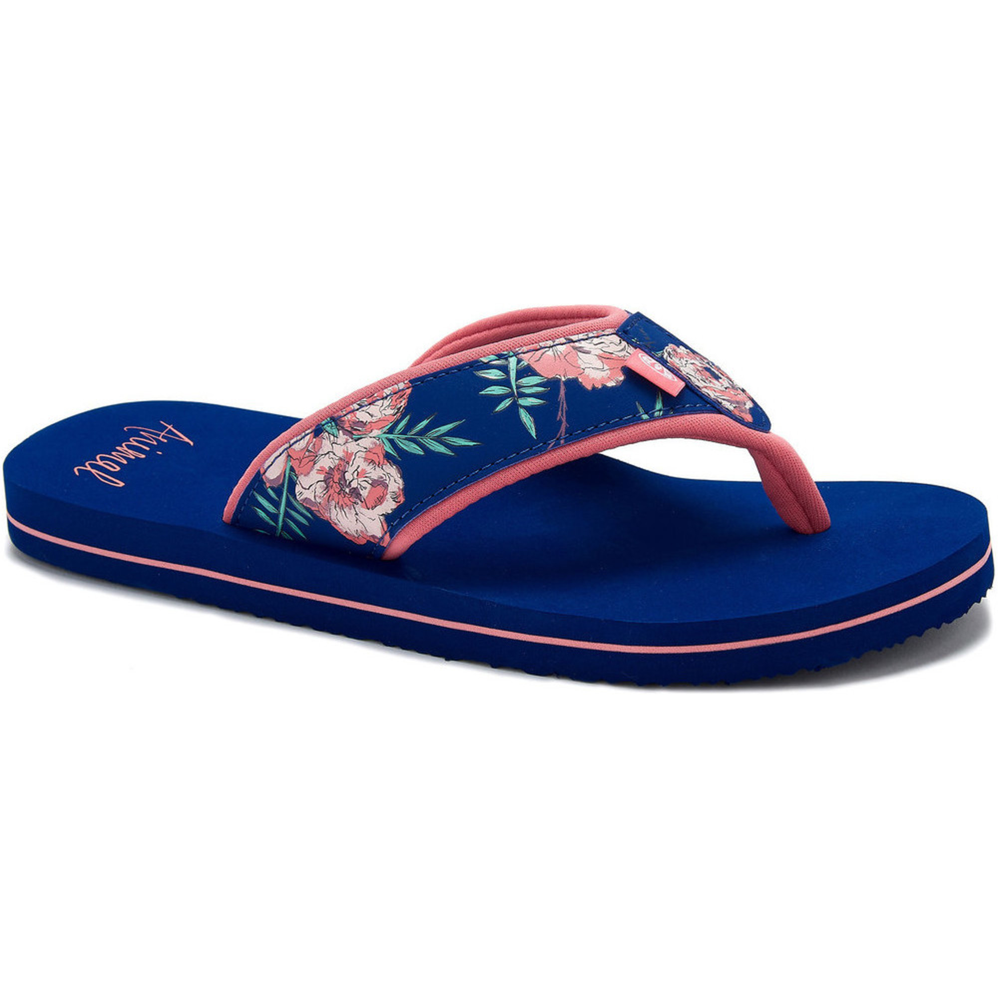 2020 Animal Womens Swish Upper AOP Flip Flops / Sandals FM0SS306 Rouge Red Wetsuit Outlet